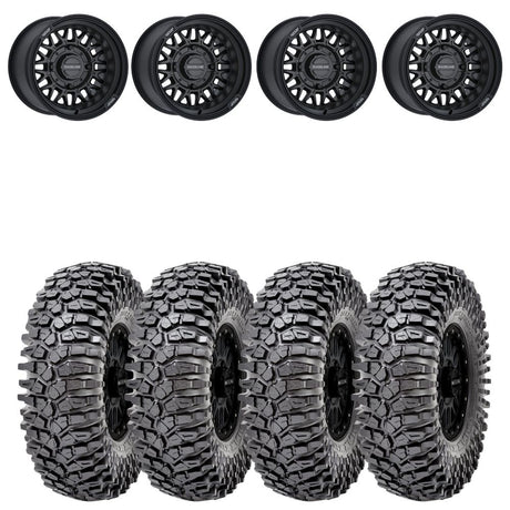 Raceline A13B Omega & Maxxis Roxxzilla Radial Wheel & Tire Kit