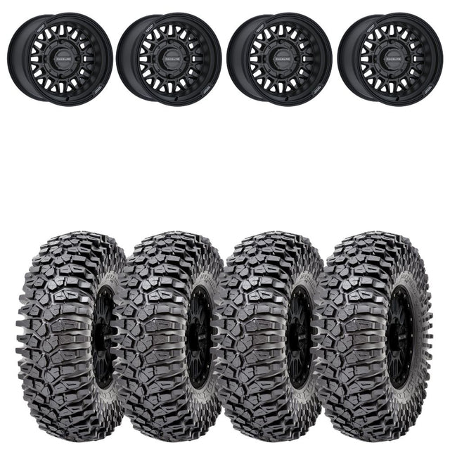 Raceline A13B Omega & Maxxis Roxxzilla Radial Wheel & Tire Kit