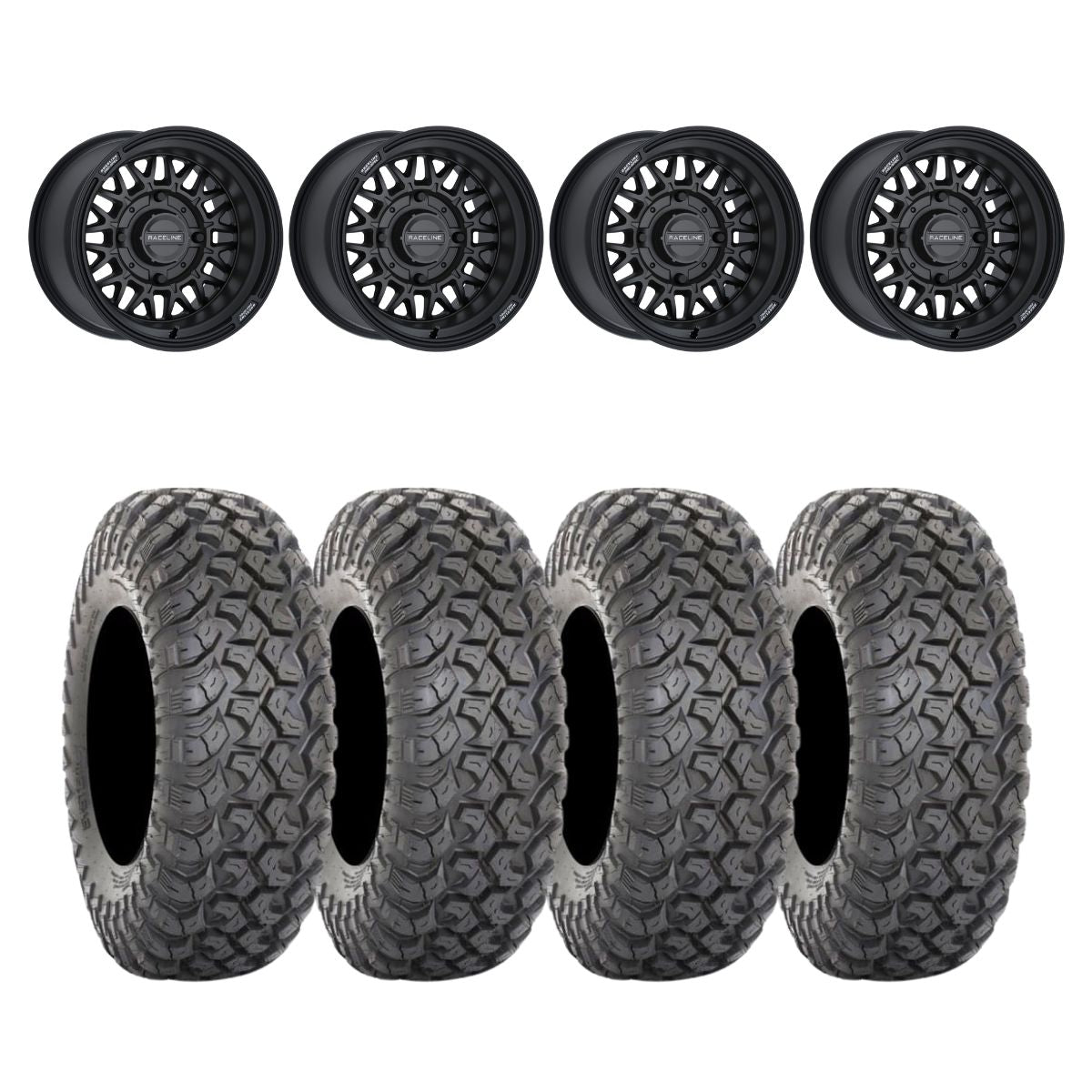 Raceline A13B Omega & System 3 RT320 Radial Wheel & Tire Kit