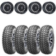Raceline A13GB Gloss Black Omega & Maxxis Liberty Performance Off Road Wheel & Tire Kit