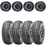 Raceline A13GB Gloss Black Omega & Maxxis Liberty Performance Off Road Wheel & Tire Kit
