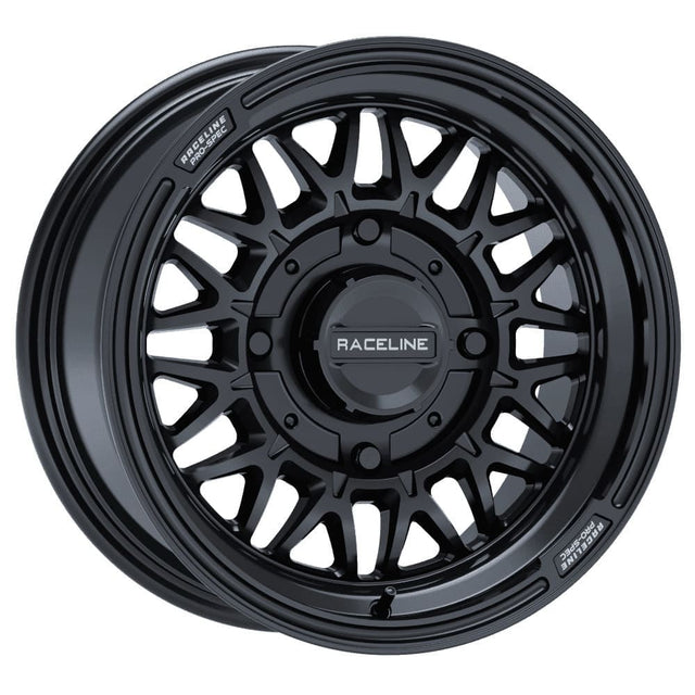 Raceline A13GB Omega Non-Beadlock Wheel - Saitin Black