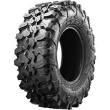 Raceline A14SB Silver/Black Alpha Beadlock & Maxxis Carnivore Radial Wheel & Tire Kit