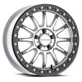 Raceline A14SB Silver/Black Alpha Beadlock & Maxxis Liberty Performance Off Road Wheel & Tire Kit