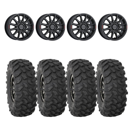 Raceline A14VB Alpha Non-Beadlock 5-Lug & System 3 XTR370 Offroad Wheel & Tire Kit