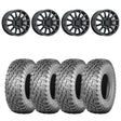 Raceline A14VB Alpha Non-Beadlock & & Atturo Trail Blade X/T Wheel & Tire Kit