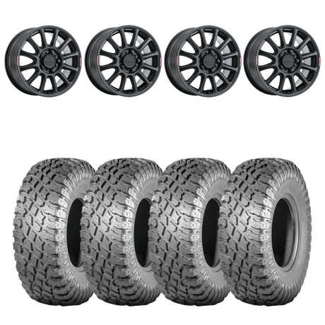 Raceline A14VB Alpha Non-Beadlock & & Atturo Trail Blade X/T Wheel & Tire Kit