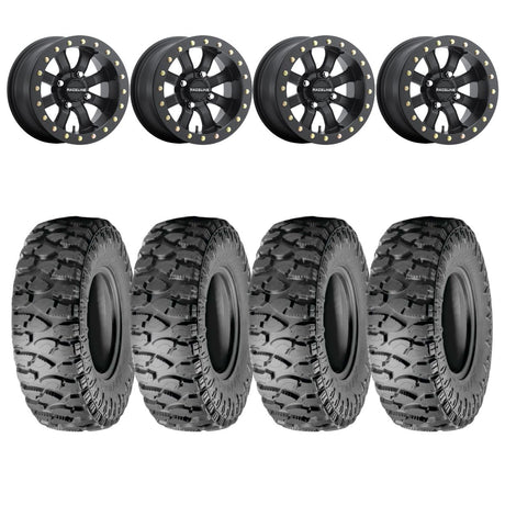 Raceline A71B Black Mamba Beadlock & Atturo Trail Blade Boss Wheel & Tire Kit
