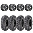 Raceline A71B Black Mamba Beadlock & Maxxis Roxxzilla Radial Wheel & Tire Kit