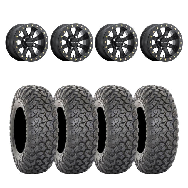 Raceline A71B Black Mamba Beadlock & System 3 RT320 Radial Wheel & Tire Kit