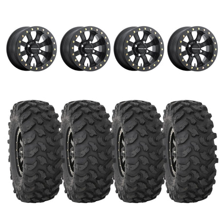 Raceline A71B Black Mamba Beadlock & System 3 XTR370 Offroad Wheel & Tire Kit