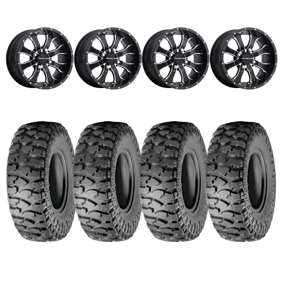 Raceline A77 Mamba & Atturo Trail Blade Boss Wheel & Tire Kit