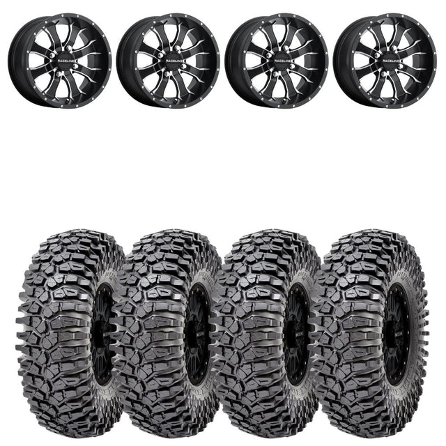 Raceline A77 Mamba & Maxxis Roxxzilla Radial Wheel & Tire Kit
