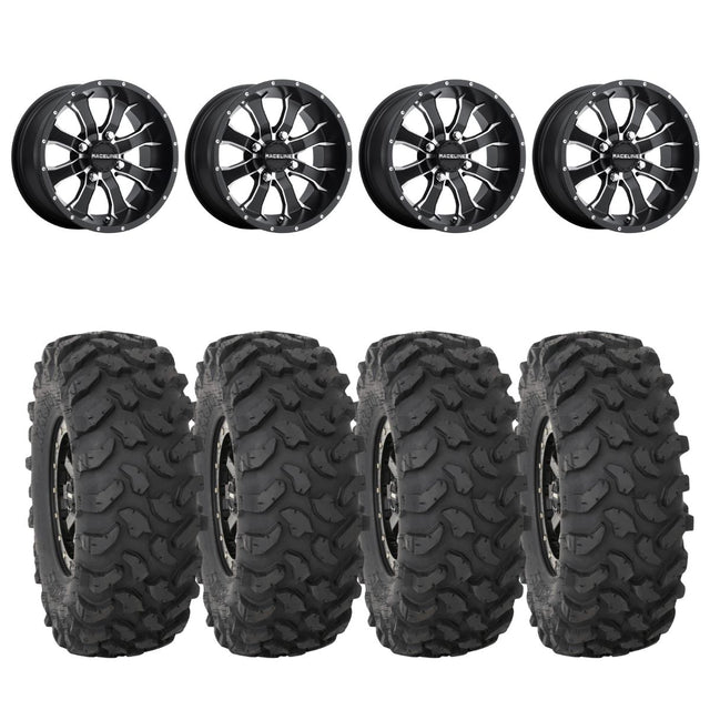 Raceline A77 Mamba & System 3 XTR370 Offroad Wheel & Tire Kit