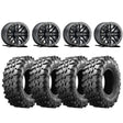 Raceline A91B Ryno Beadlock & Maxxis Carnivore Radial Wheel & Tire Kit