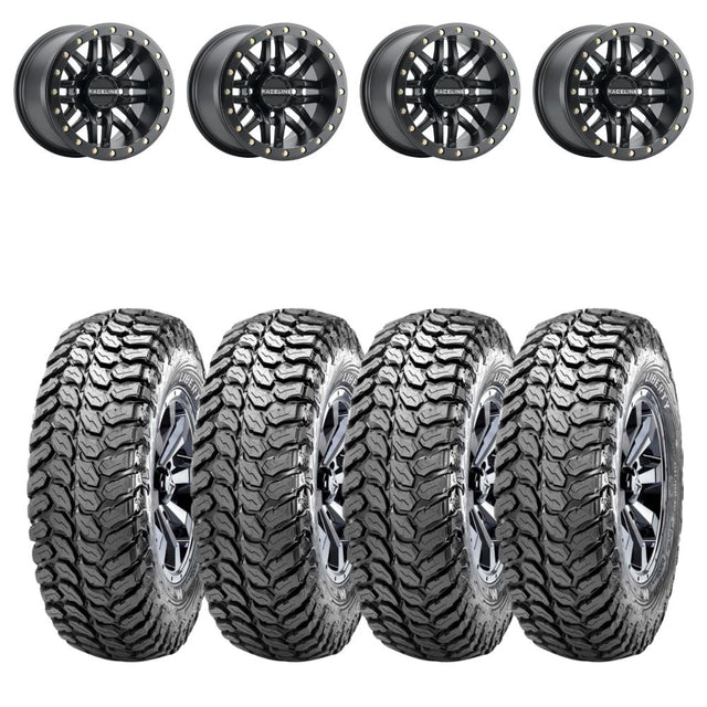 Raceline A91B Ryno Beadlock & Maxxis Liberty Performance Off Road Wheel & Tire Kit