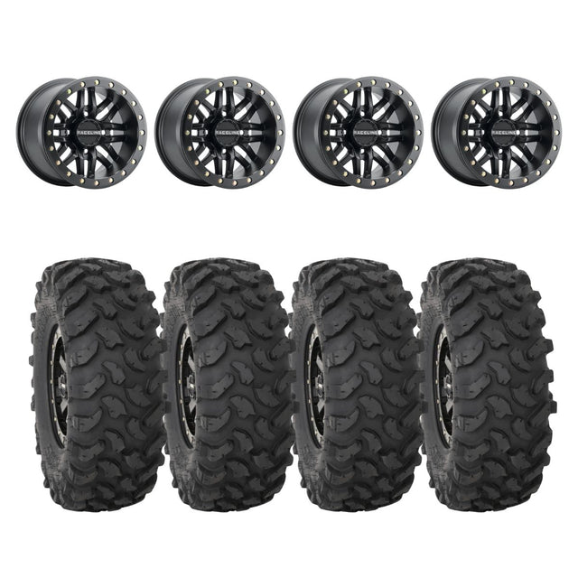Raceline A91B Ryno Beadlock & System 3 XTR370 Offroad Wheel & Tire Kit