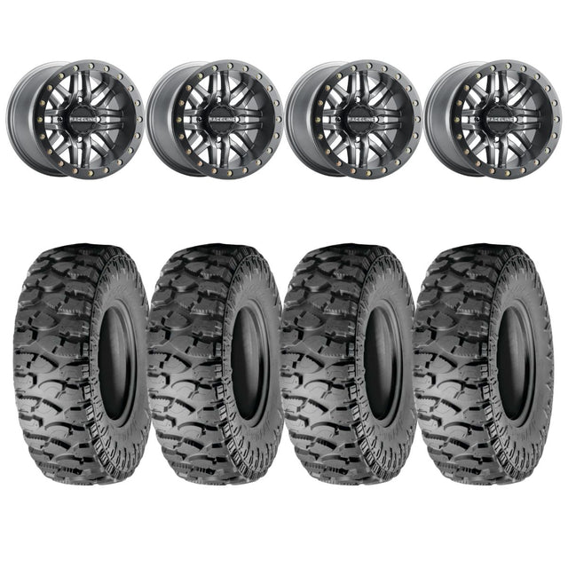 Raceline A91G Ryno Beadlock & Atturo Trail Blade Boss Wheel & Tire Kit