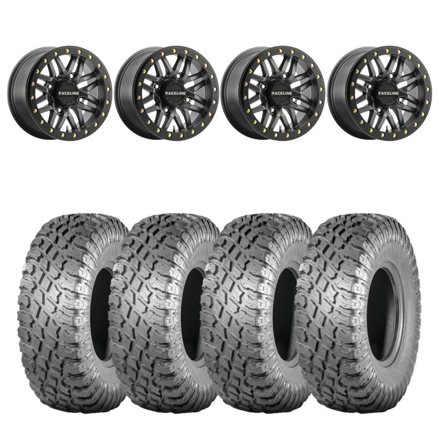 Raceline A91G Ryno Beadlock  & Atturo Trail Blade X/T Wheel & Tire Kit