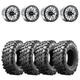 Raceline A91MA Machined Ryno Beadlock & Maxxis Carnivore Radial Wheel & Tire Kit