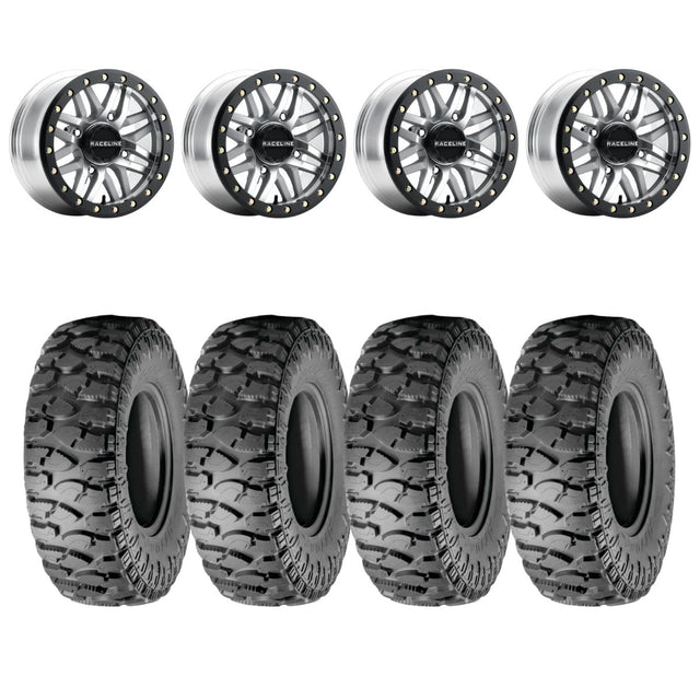 Raceline A91MA Ryno Beadlock & Atturo Trail Blade Boss Wheel & Tire Kit