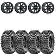 Raceline A92B Hostage & Maxxis Roxxzilla Radial UTV Wheel & Tire Kit
