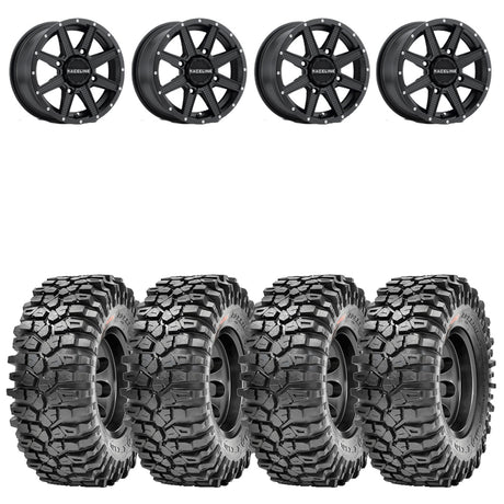 Raceline A92B Hostage & Maxxis Roxxzilla Radial UTV Wheel & Tire Kit