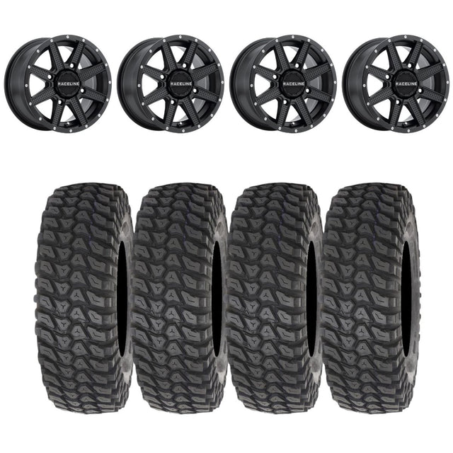 Raceline A92B Hostage & System 3 XCR350 Radial Wheel & Tire Kit