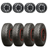 Raceline A93B Podium Beadlock & Maxxis Carnivore Radial Wheel & Tire Kit