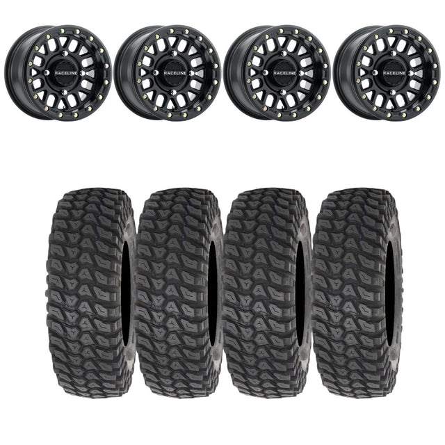 Raceline A93B Podium Beadlock & System 3 XCR350 Radial Wheel & Tire Kit