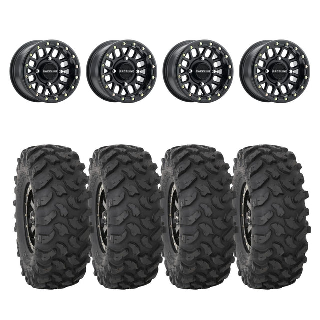 Raceline A93B Podium Beadlock & System 3 XTR370 Offroad Wheel & Tire Kit