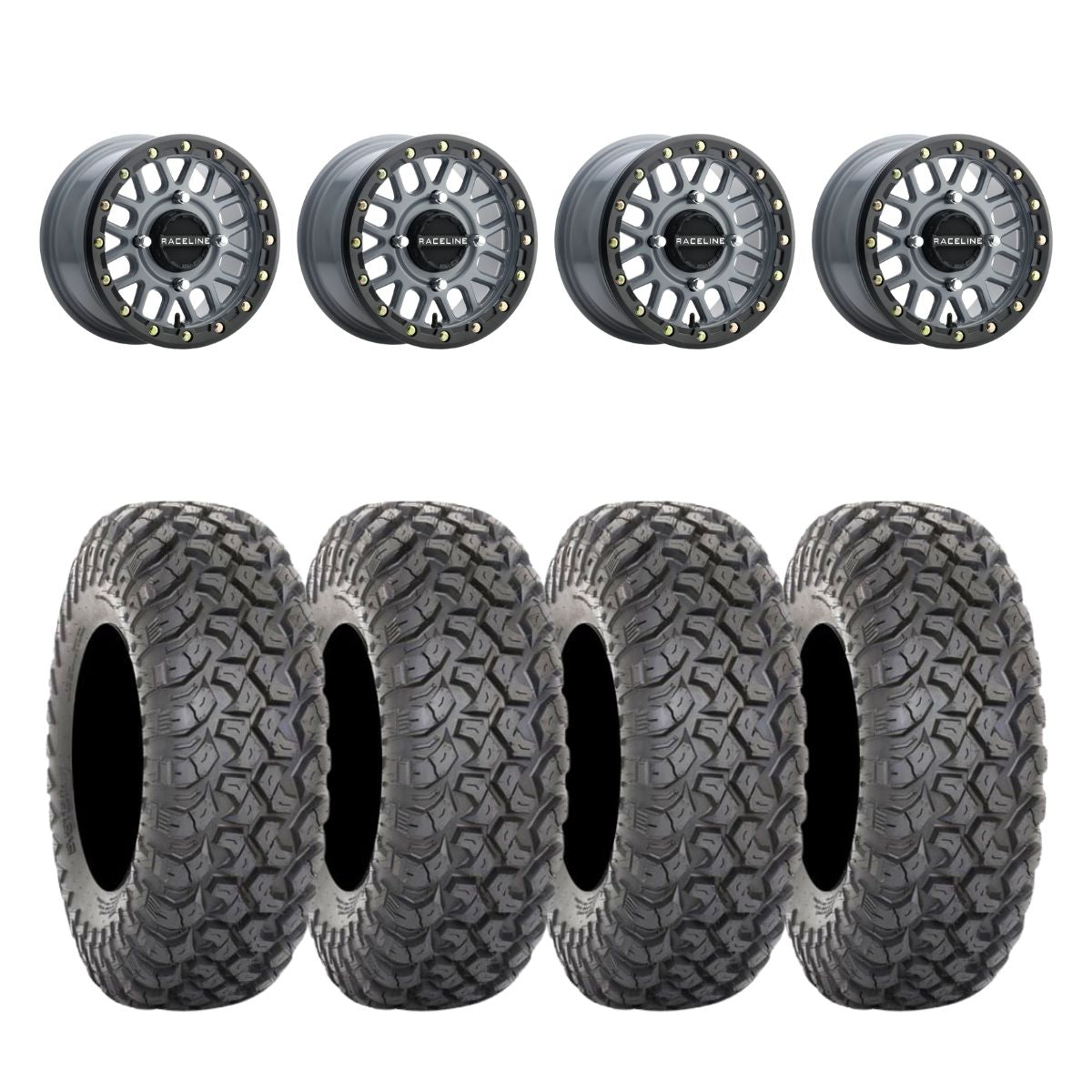 Raceline A93SG Podium Beadlock & System 3 RT320 Radial Wheel & Tire Ki