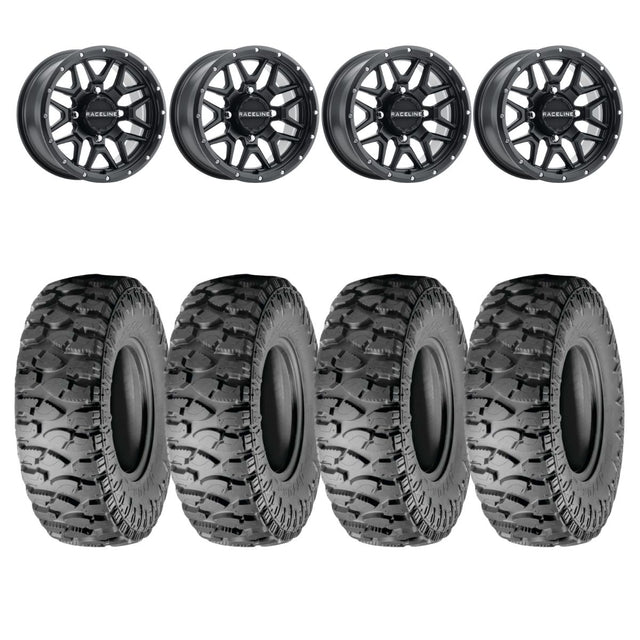 Raceline A94B Krank Simulated Beadlock & Atturo Trail Blade Boss Wheel & Tire Kit
