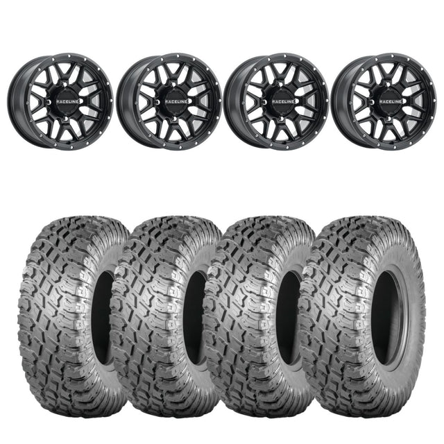Raceline A94B Krank Simulated Beadlock & Atturo Trail Blade X/T Wheel & Tire Kit