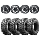 Raceline A94B Krank Simulated Beadlock & Maxxis Carnivore Radial Wheel & Tire Kit