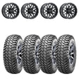 Raceline A94B Krank Simulated Beadlock & Maxxis Liberty Performance Off Road Wheel & Tire Kit