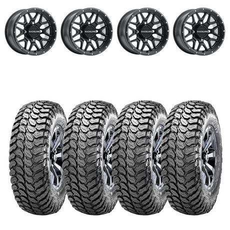 Raceline A94B Krank Simulated Beadlock & Maxxis Liberty Performance Off Road Wheel & Tire Kit