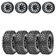 Raceline A94B Krank Simulated Beadlock & Maxxis Roxxzilla Radial Wheel & Tire Kit