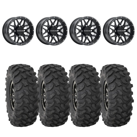 Raceline A94B Krank Simulated Beadlock & System 3 XTR370 Offroad Wheel & Tire Kit