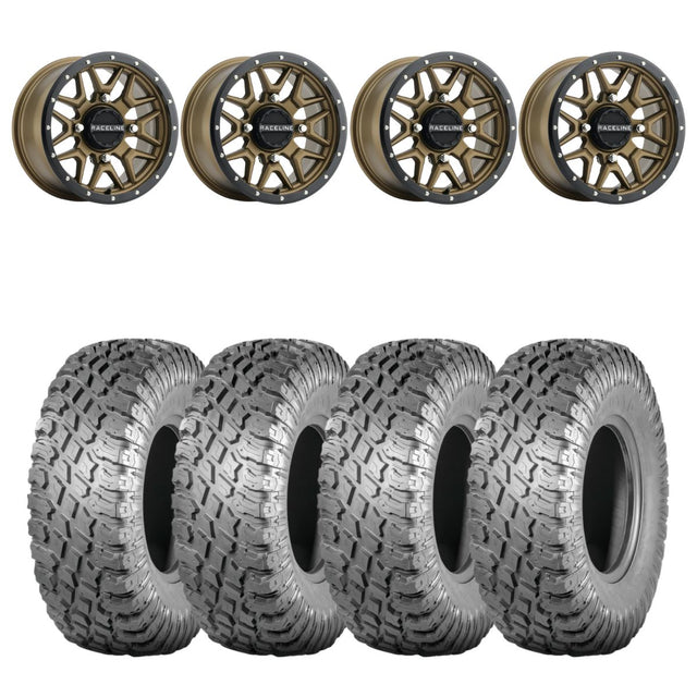 Raceline A94BZ Krank Simulated Beadlock & Atturo Trail Blade X/T Wheel & Tire Kit