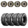 Raceline A94BZ Krank Simulated Beadlock & Maxxis Carnivore Radial Wheel & Tire Kit