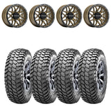 Raceline A94BZ Krank Simulated Beadlock & Maxxis Liberty Performance Off Road Wheel & Tire Kit