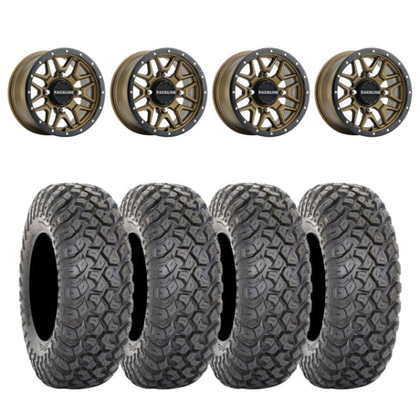 Raceline A94BZ Krank Simulated Beadlock & System 3 RT320 Radial Wheel & Tire Kit