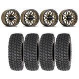 Raceline A94BZ Krank Simulated Beadlock & System 3 XCR350 Radial Wheel & Tire Kit