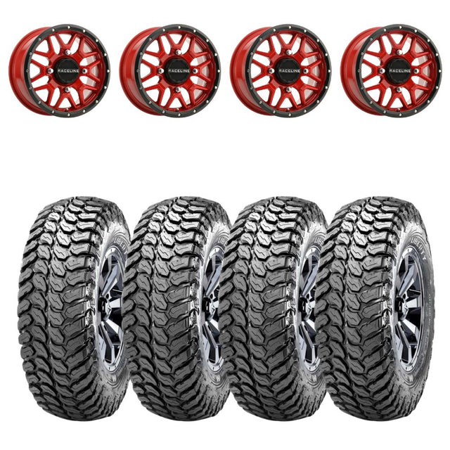 Raceline A94R Krank Simulated Beadlock & Maxxis Liberty Performance Off Road Wheel & Tire Kit