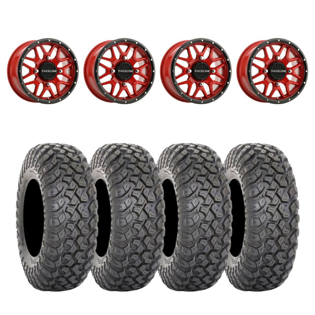 Raceline A94R Krank Simulated Beadlock & System 3 RT320 Radial Wheel & Tire Kit