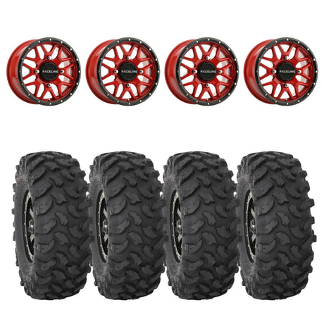 Raceline A94R Krank Simulated Beadlock & System 3 XTR370 Offroad Wheel & Tire Kit