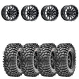 Raceline A95B Trophy Simulated Beadlock & Maxxis Roxxzilla Radial Wheel & Tire Kit
