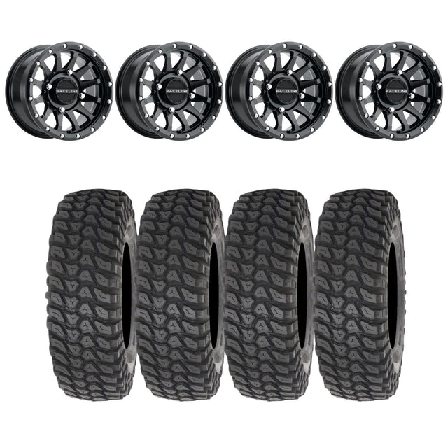 Raceline A95B Trophy Simulated Beadlock & System 3 XCR350 Radial Wheel & Tire Kit
