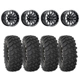 Raceline A95B Trophy Simulated Beadlock & System 3 XTR370 Offroad Wheel & Tire Kit